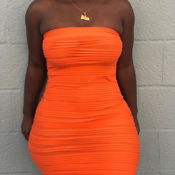 Textured Mini Dress - Picture 2 of 2